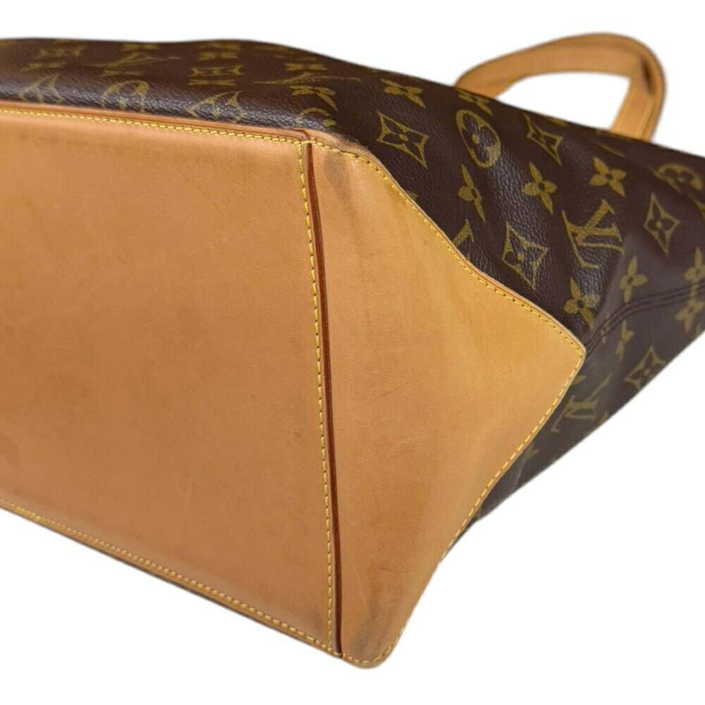 LOUIS VUITTON Authentic Brown Monogram Canvas Tote Bag - Picture 8 of 11